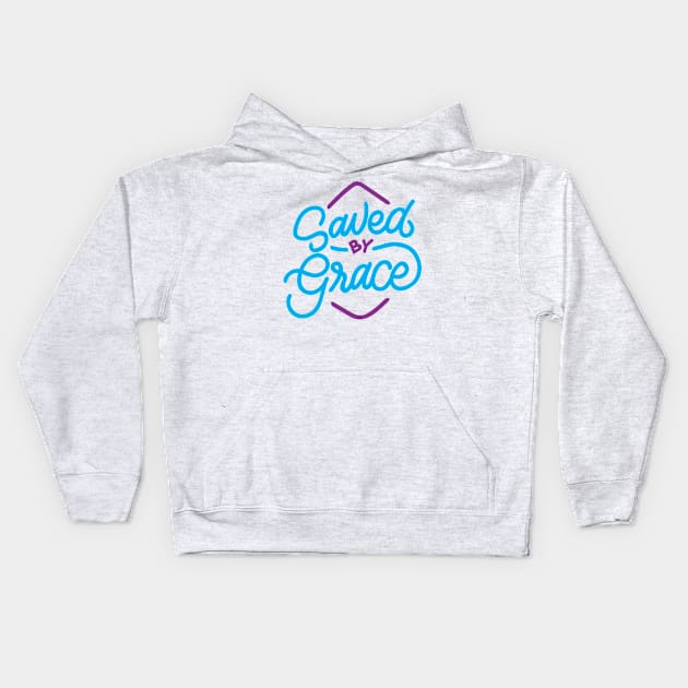 Saved By Grace Kids Hoodie by Proxy Radio Merch